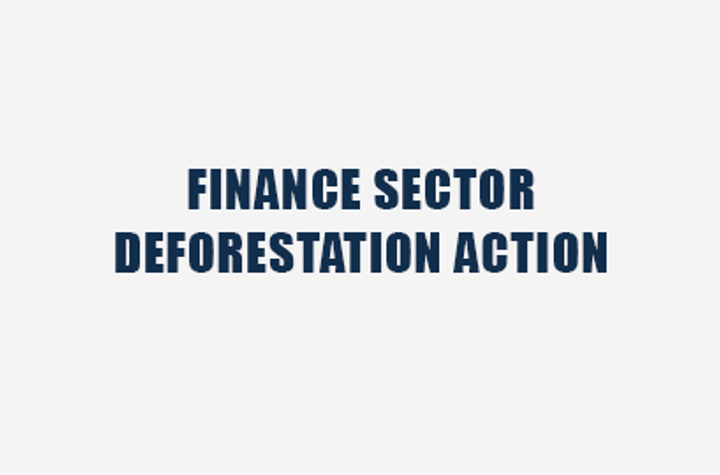 Finance Sector Deforestation Action Logo