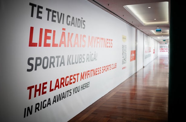 MyFitness Galleria Riga to become the Largest Gym in Riga 