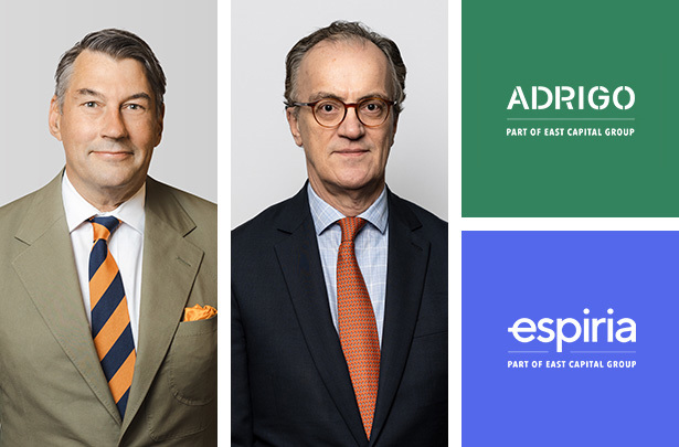 Staffan Östlin Adrigo And Peter Van Berlekom Espiria